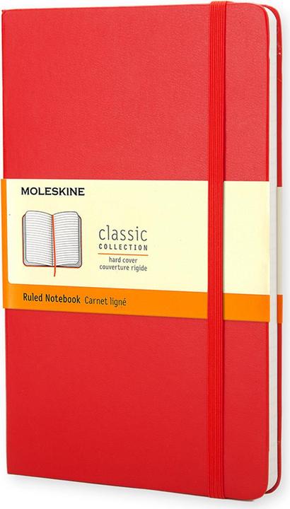 Moleskine Notizbuch Classic Large (A5, Liniert, Harter Einband)