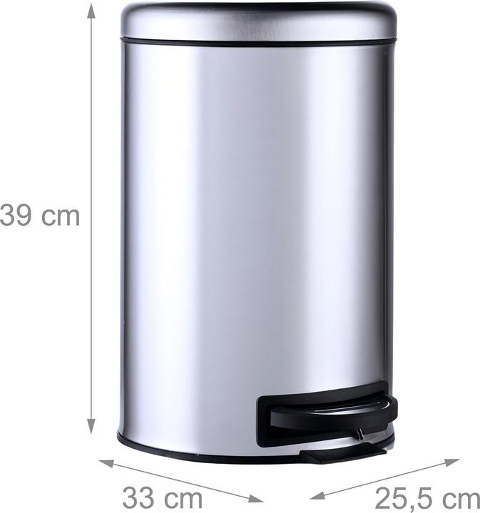 Produktbild Relaxdays Mülleimer 12 Liter (12 l)