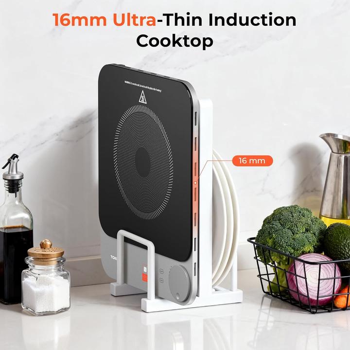 Produktbild Tokit Induzione automatica rilevamento pentole 2100 W comando singolo sottile sous-vide antigraffio