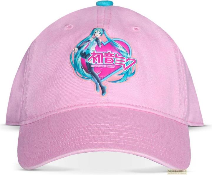 Difuzed Hatsune Miku - Pink Denim Adjustable Cap (One Size)