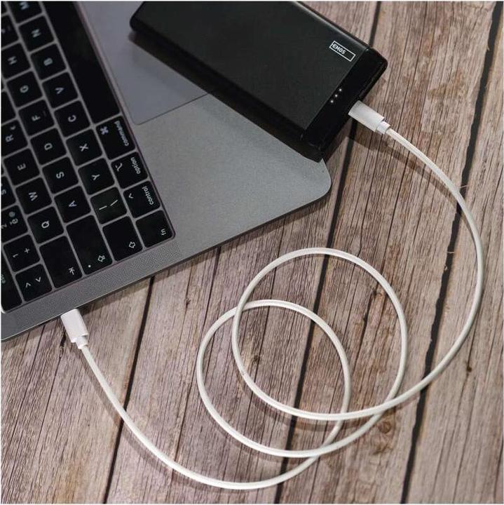 Immagine prodotto Emos Cavo USB 2.0 C maschio - USB 2.0 C maschio 1m, bianco (1 m, USB 2.0, 60 W)