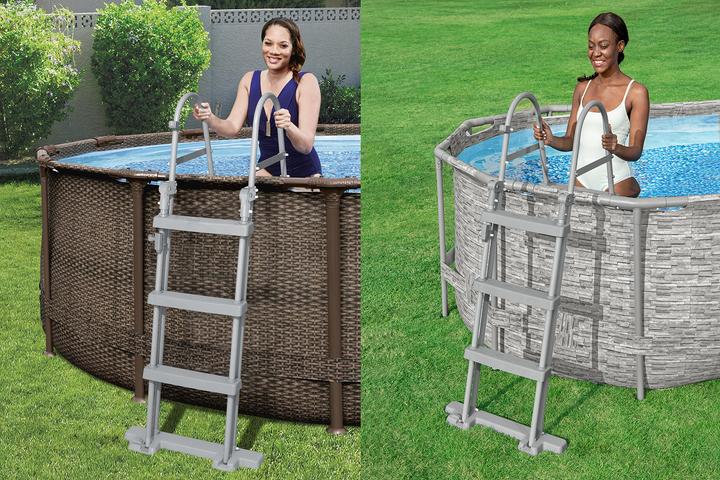 Actual product image Bestway Flip & Lock™ Above Ground Pool Ladder 1.07 m