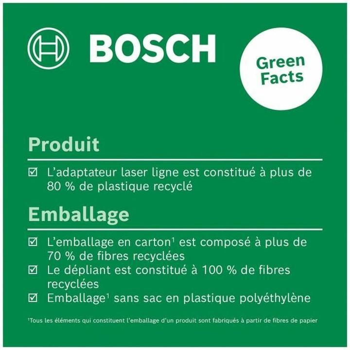 Actual product image Bosch Home & Garden Line adapter (Point and line laser)