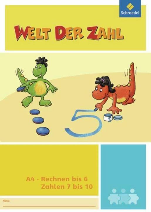 Produktbild Welt der Zahl A4. Rechnen bis 6 / Zahlen 7 bis 10 (Deutsch, Christiane Krebsbach, Claudia Neuburg, Heike Bartels, Kurt Hönisch, Thomas Rottmann, 2013)