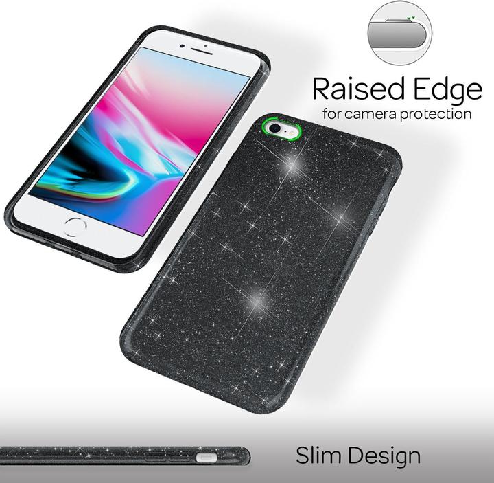 Produktbild Nalia Glitzer Handyhülle (Apple iPhone 7)
