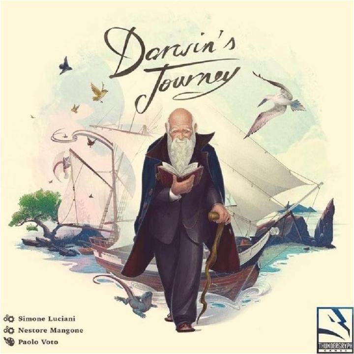 Actual product image Asmodée SKED0001 - Darwin's Journey, board game, for 1-4 players, from 14 years (DE edition) (German)