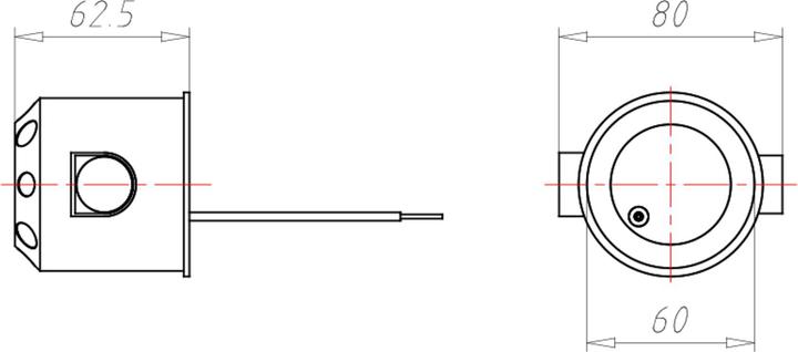 Actual product image Kaiser Junction switch box