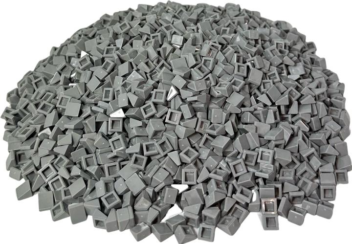 Produktbild LEGO Schrägstein 1x1x2/3 Transparent Hellgrau - Cheese Slope 54200 NEU! Menge 500x