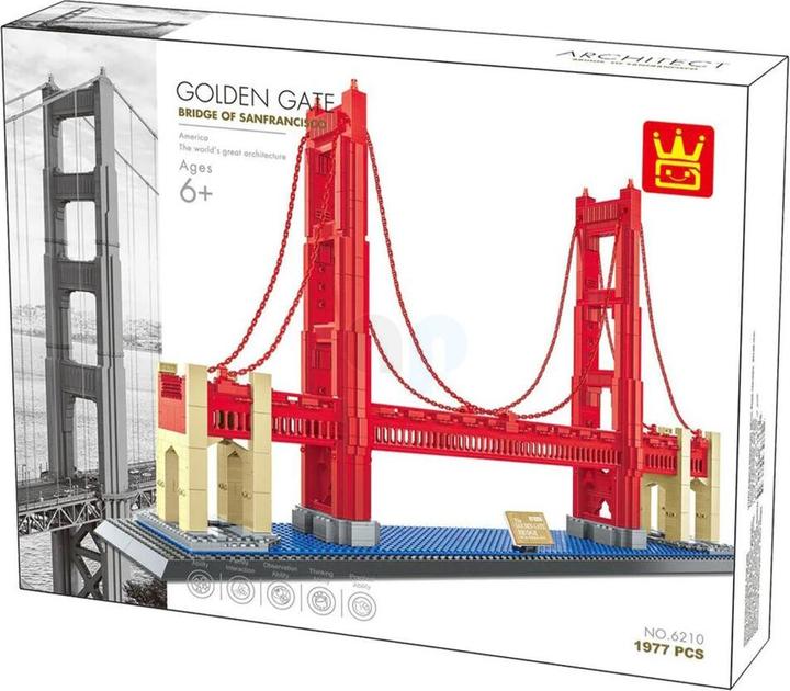 Wange The Golden Gate Bridge of San Francisco buy at Galaxus