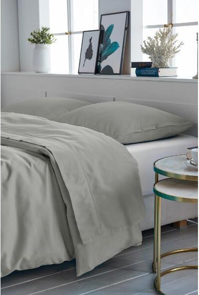 Actual product image Living Home Uni Satin 100 (Oberleintuch, 160 x 250 cm)