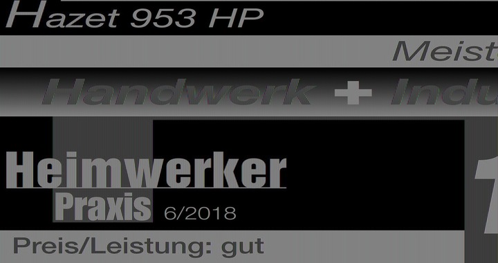 Produktbild HAZET Steckschlüssel Satz 953HP ∙ Vierkant6,3 mm (1/4 Zoll), Vierkant12,5 mm (1/2 Zoll) ∙ Aussen Sec… (27 mm)