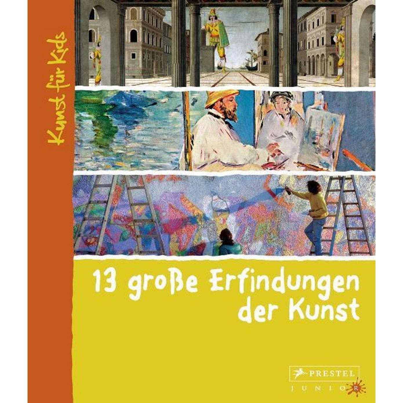 13 grosse Erfindungen der Kunst, Libro per bambini di Florian Heine