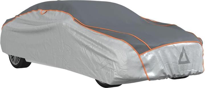 Actual product image vidaXL Car cover for saloon hail protection full XL & silver