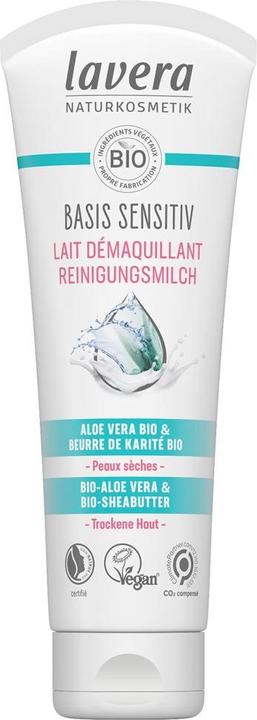 Actual product image Lavera Reinigungsmilch 2in1 basis sensitiv Milch (Cleansing lotion, 125 ml)