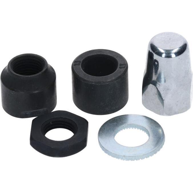 Shimano, Muttern + Unterlegscheiben, MUTTERNSATZ LINKS (HUTMUTTER) T=13 FH-TY500