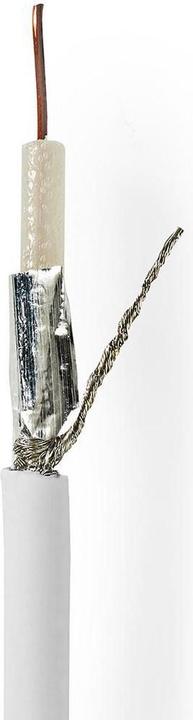 Immagine prodotto Nedis Cavo coassiale| KOKA 799| 75 Ohm| Doppia schermatura| Eca| 100,0 m| rotondo| PVC| - K (75 dB, Cavi antenna)