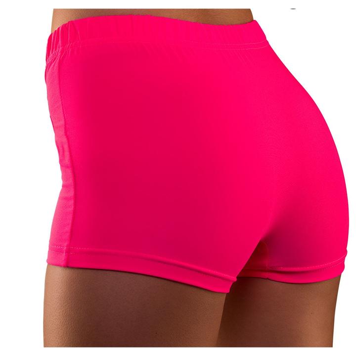 Immagine prodotto Wicked Costumes Pantaloncini hot pants neon anni '80 in rosa neon (S)