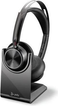Productafbeelding Poly Hoofdtelefoon Voyager Focus 2 MS - USB-A zonder oplaadstation (Draadloze, Bedraad, USB-A)