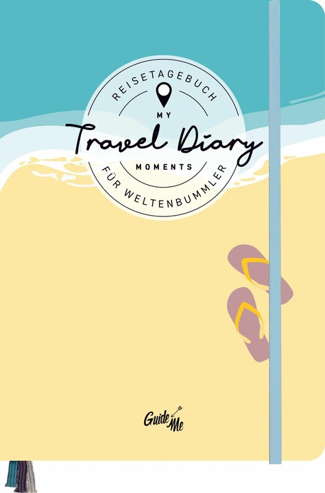 GuideMe Reisetagebuch Travel Diary Flipflops (Deutsch)