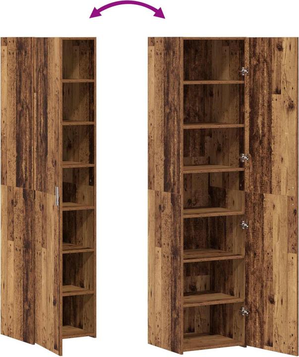 Image du produit vidaXL Buffet haut (42.50 x 45 x 185 cm)