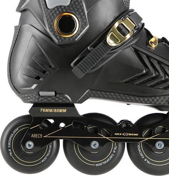 Produktbild Nils Slalomskates Extreme NA20002 schwarz-gold - 38 (38)
