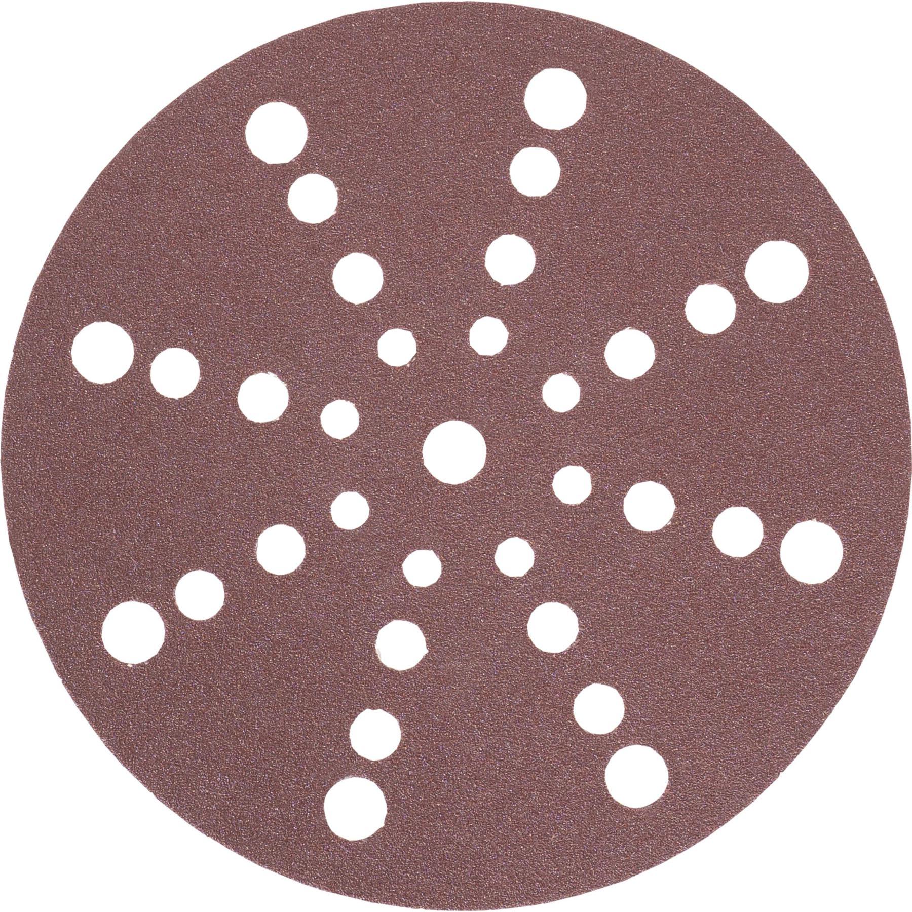 Stier, Abrasivi, Mole abrasive per legno D150 / P120 / 25 pz. / 32 fori (P120)