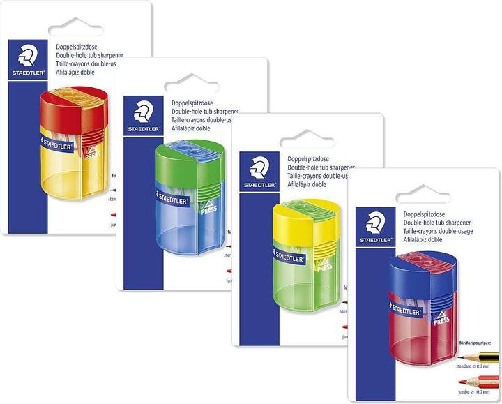 Produktbild Staedtler Doppelspitzdose rund BK 512006BK