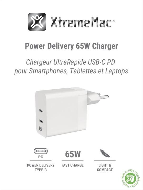 Immagine prodotto XtremeMac Wall Charger (65 W)