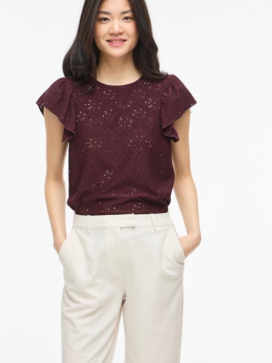 Immagine prodotto Vila VIKAWA Rundhals Oberteil mit kurzen Ärmeln (M)