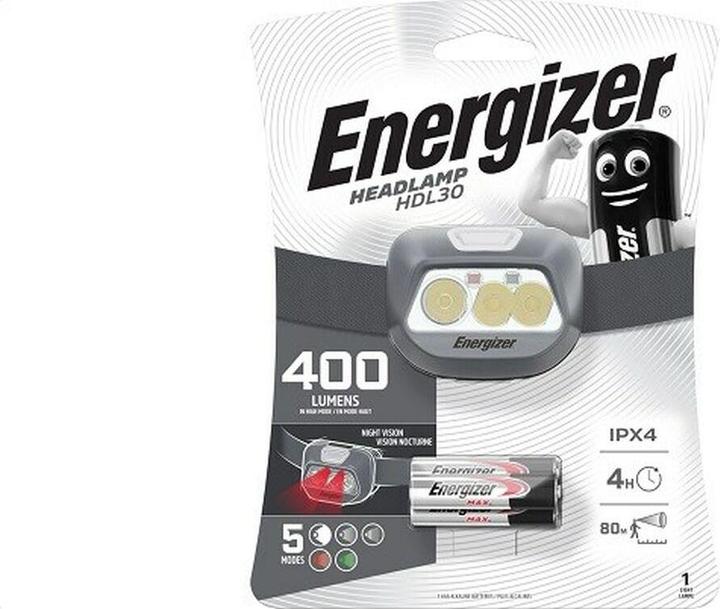 Actual product image Energizer LATARKA HEADLIGHT HDL30 3AAA 400 lm (400 lm)