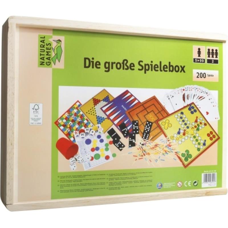 Natural games Die Grosse Spielbox (Deutsch)