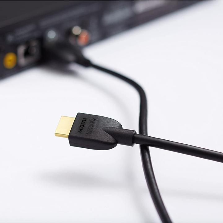 Actual product image Techly HDMI 4K 60Hz High Speed Connection Cable with Ethernet black 1m (1 m)