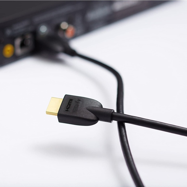 Produktbild Techly HDMI 4K 60Hz High Speed Anschlusskabel mit Ethernet schwarz 2m (2 m, HDMI)