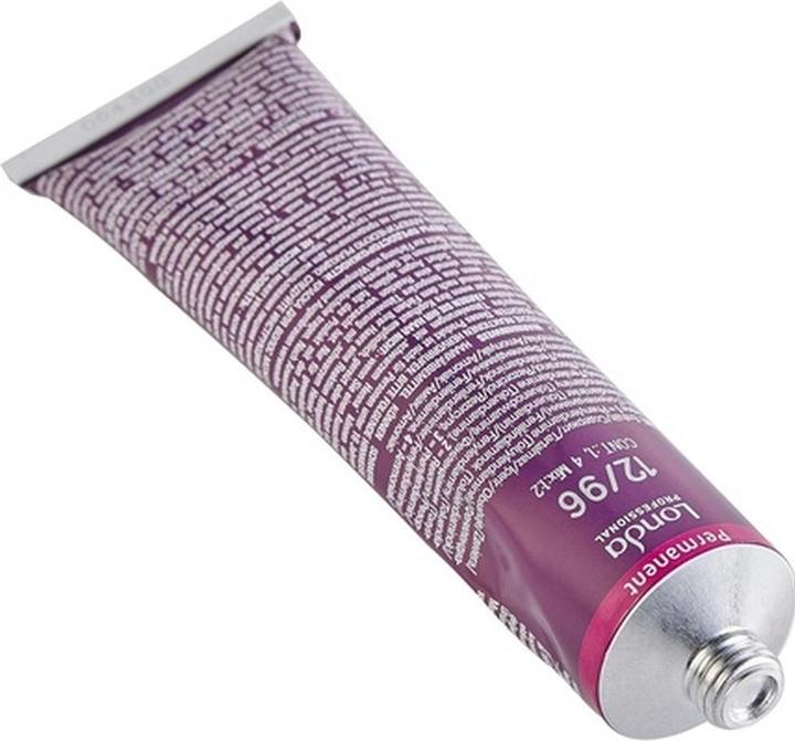 Actual product image Londa Cream hair color Color 12/96 special blond cendré-violet (Blonde, violet)