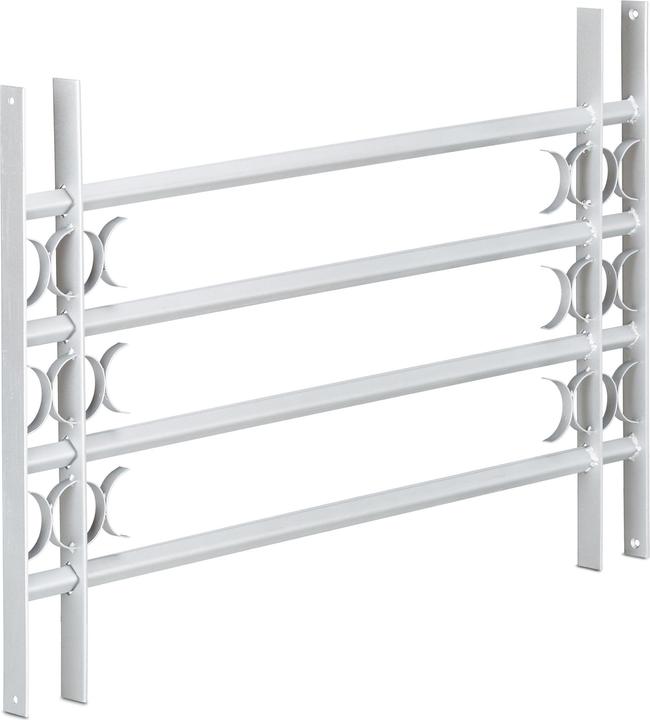 Actual product image Relaxdays Pull-Out Window Security Grill