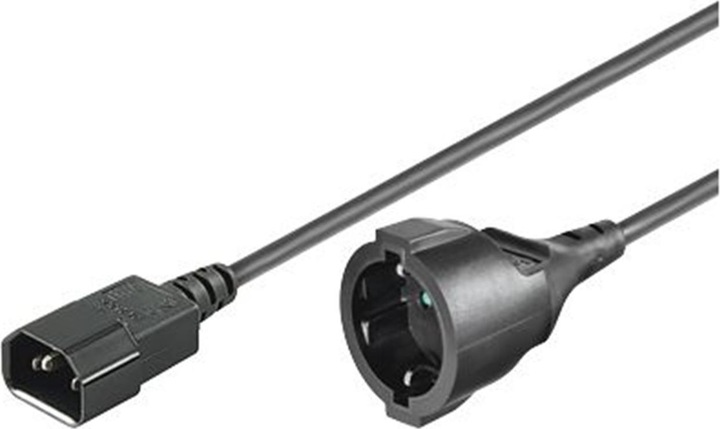 Image du produit MicroConnect Câble d'extension d'alimentation (2 m)