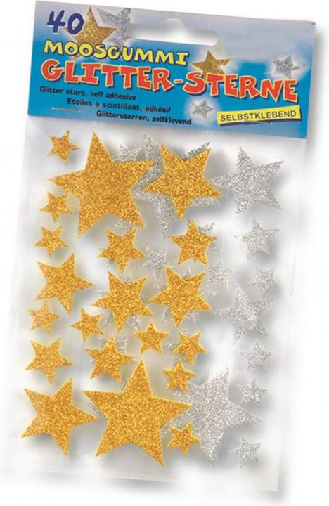 Produktbild Folia Glitter-Sterne