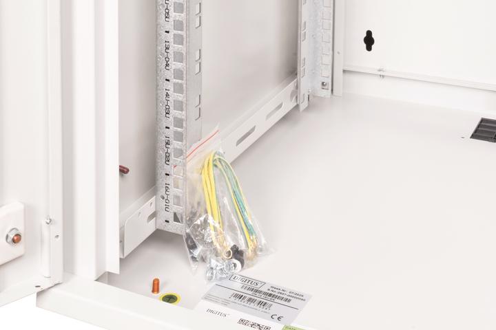 Actual product image Digitus DN-19 16U-6/6 Wall cabinet (16 RU, 19 inch rack)