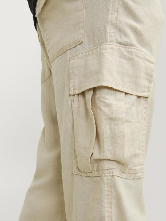 Actual product image Jack & Jones Jpstbill Jjnate Linen Blend Cargo Mni (128)
