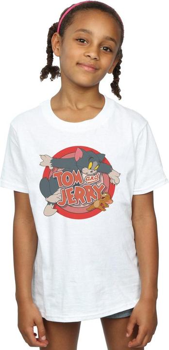 Image du produit Tom & Jerry T-shirt en coton Catch pour filles (116)