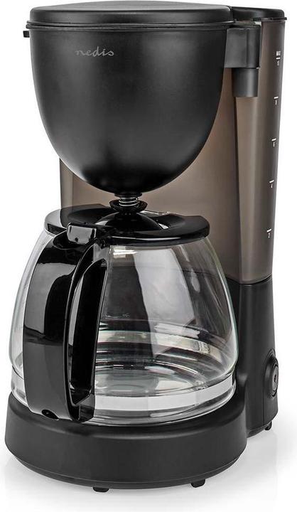 Produktbild Nedis Coffee Maker Maximum capacity: 1.25 l Number of cups at once: 10 Keep warm feature Black
