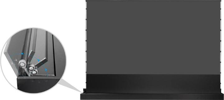 Productafbeelding Celexon UST vloerschaarscherm met hoog contrast - HomeCinema Plus, 80" zwart (80", 16:9)