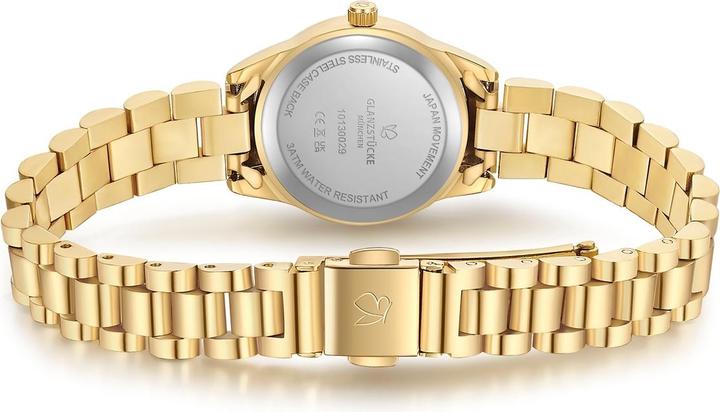 Actual product image Glanzstücke München Damen Quarzuhr gelbgold Edelstahl gelbgold - 38012 (25 mm)