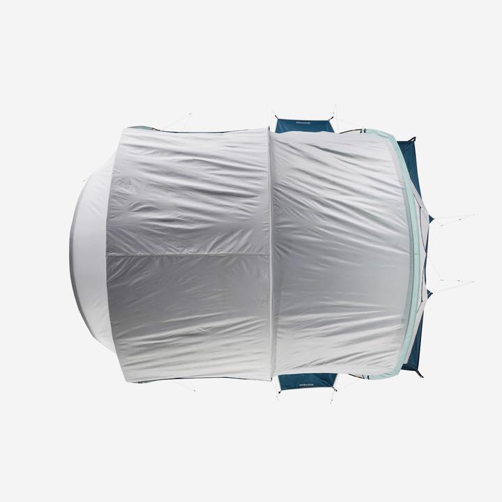 Actual product image Quechua Family tent with poles Fresh & Black - Arpenaz 5.2 for 5 people 2 cabins (Tunnel tent, 16.70 kg, 5 persons)