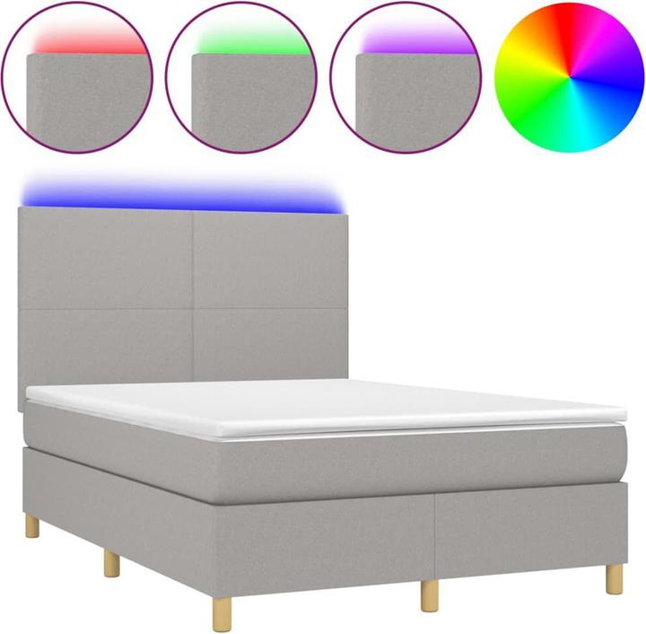 Image du produit vidaXL Boxspringbett (140 x 200 cm)