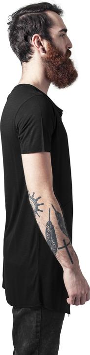 Image du produit Urban Classics Long Open Edge Front Zip Tee (XS)