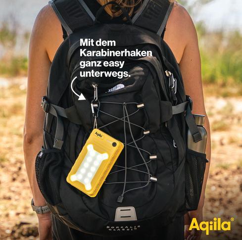 Produktbild Aqiila Powerbird BS10 - solar powerbank 10000 mAh (10000 mAh, 6 W, 37 Wh)