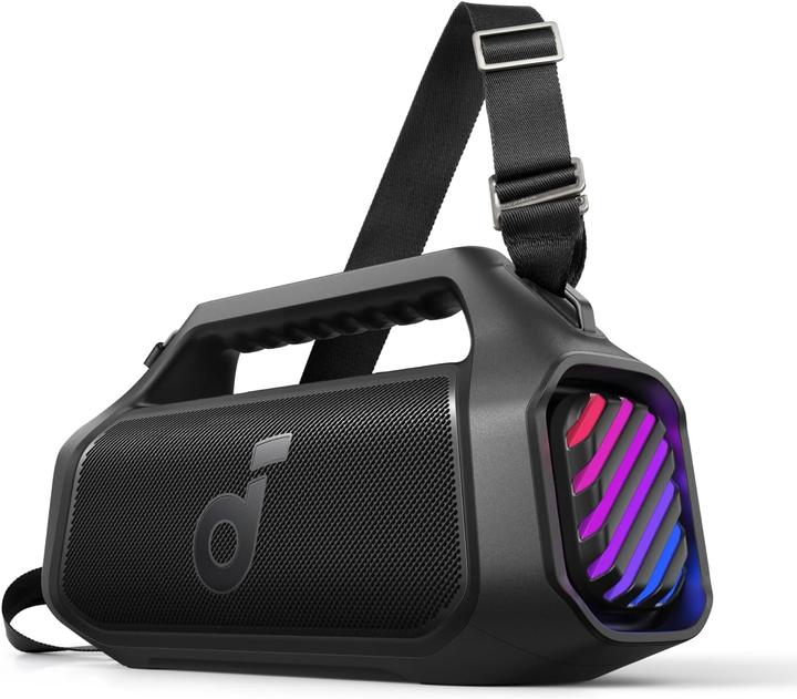 Produktbild soundcore NEW Anker Boom 2 Plus Buitenluidspreker, bluetooth, 140 W, 2+2 kanalen (20 h, Akkubetrieb)