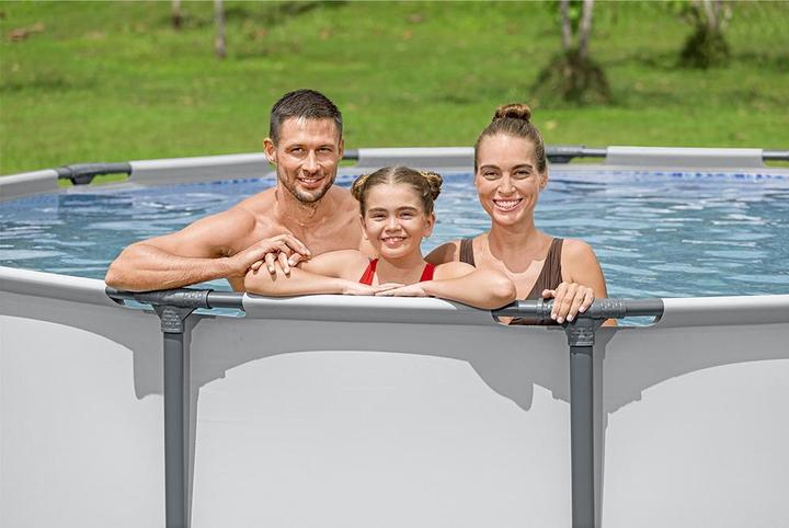 Image du produit Bestway Steel Pro MAX Frame-Pool Komplet t-Set, rund 427 x 107 cm (427 x 107 cm)