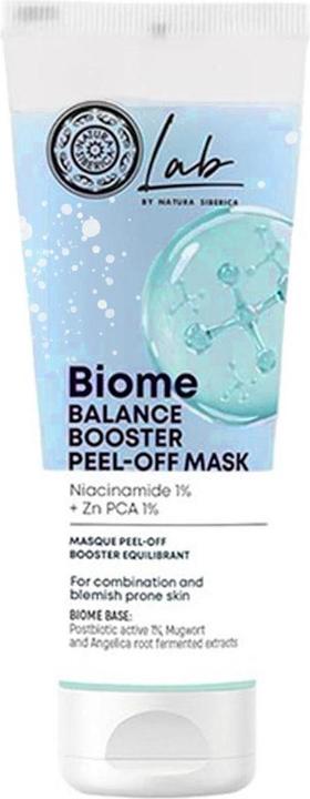 Natura Siberica Lab Biome Balance Booster Peel-Off Gesichtsmaske 75ml (75 ml)